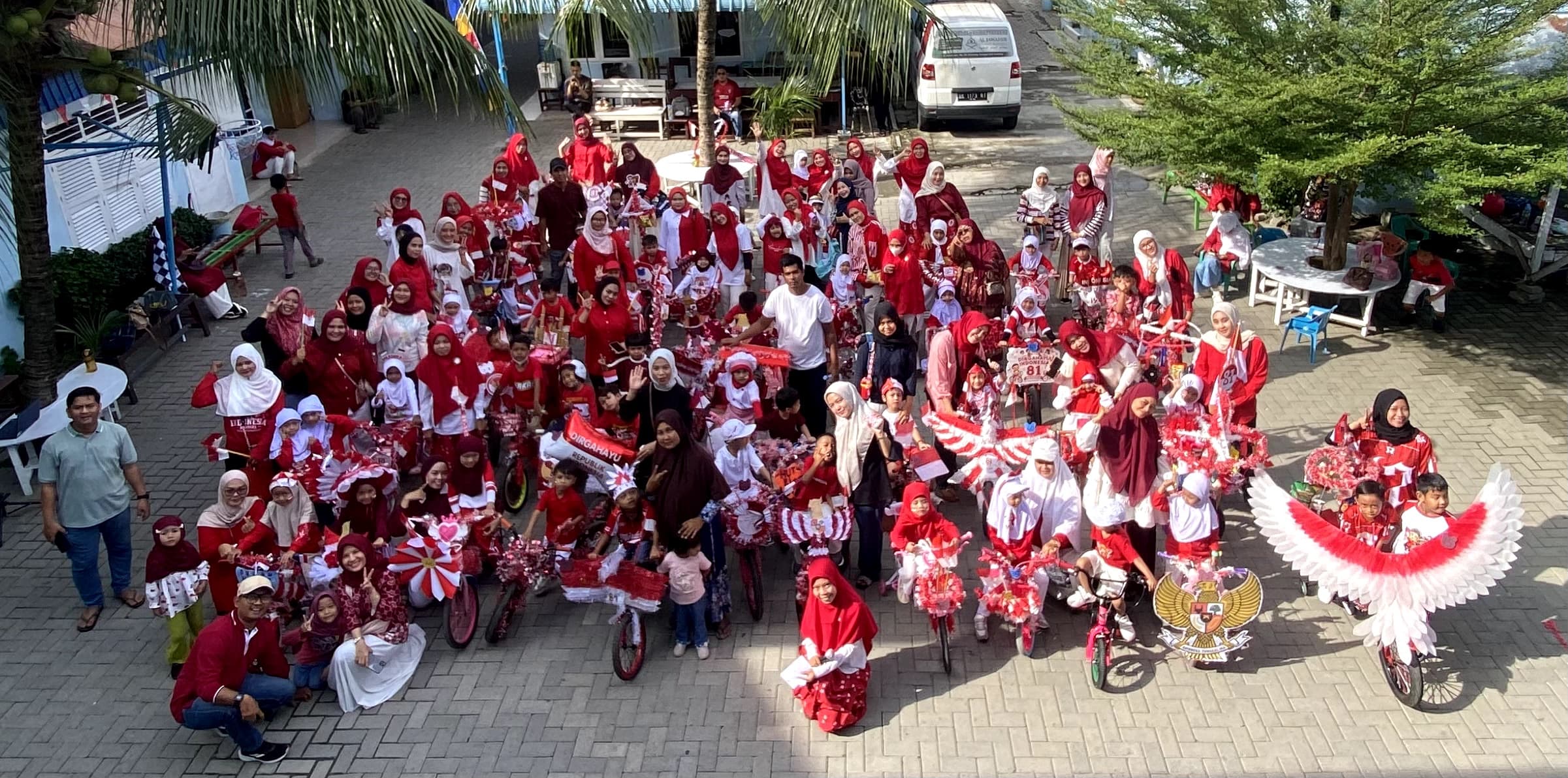 Pawai Sepeda Hias RA Al Jawahir